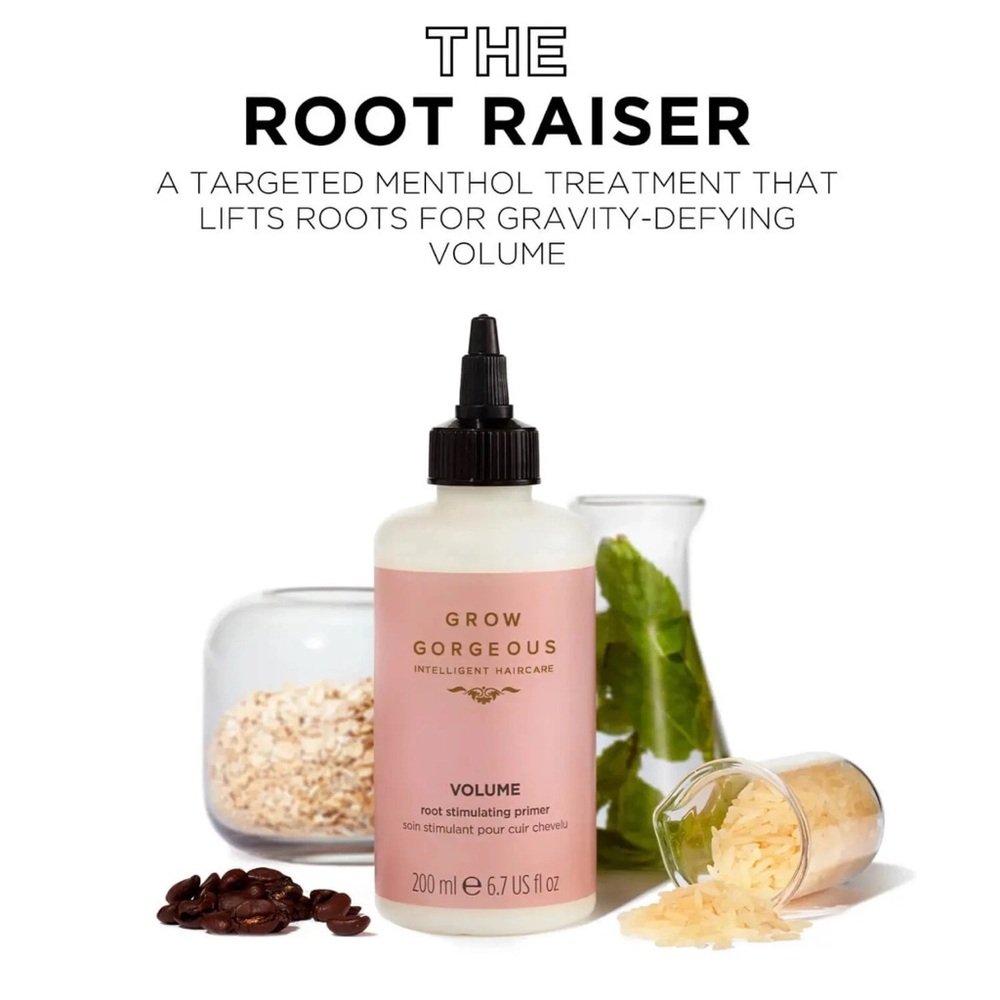 GROW GORGEOUS “Volume” Root Stimulating Primer 6.7 oz. Brand New.